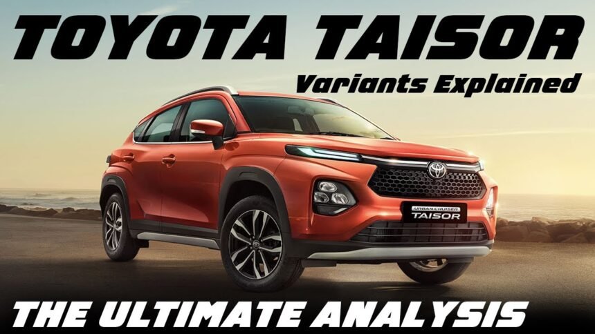 Toyota Taisor 2024 Launch