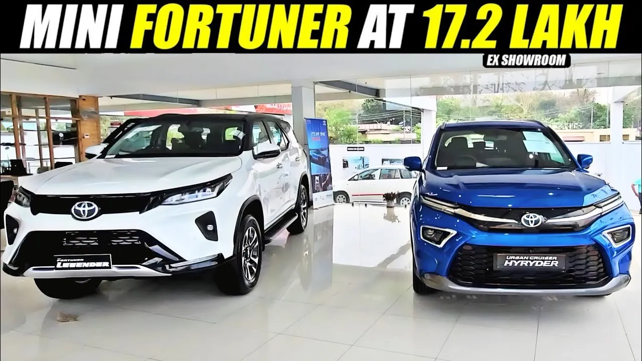 Toyota Hyryder Mini Fortuner