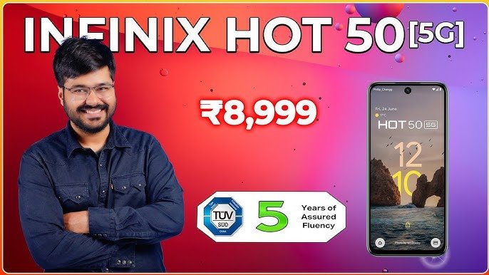 Infinix Hot 50 5G स्मार्टफोन की कम कीमत सन सभी हो गए हैरान कमरे ने लगाया चार चंद